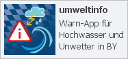 Externer Link: App umweltinfo