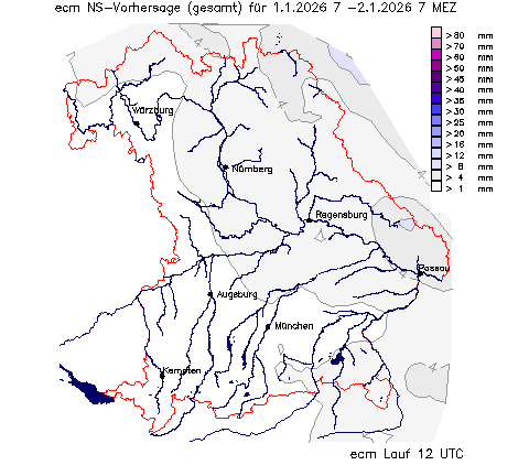 ECM Niederschlagsvorhersage (Summe) für Übermorgen vom 29.12.2025 wurde nicht gefunden!